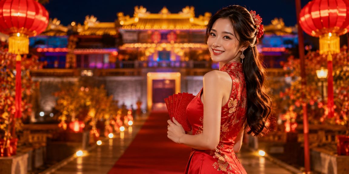 Bao lì xì đỏ và đèn lồng Huế – biểu tượng ưu đãi lễ hội tại 1158